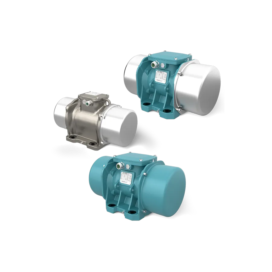 มอเตอร์สั่นสะเทือน, Unbalance Motor, มอเตอร์สั่น AViTEQ, เครื่องสั่นเขย่าวัสดุ, ระบบคัดแยกวัสดุ Bulk