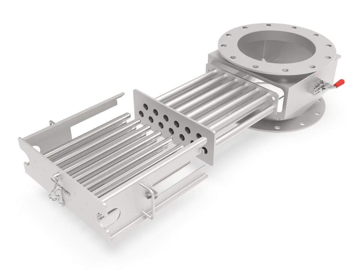 Cleanflow Magnet รุ่นมาตรฐาน Industrial และ Hygienic สำหรับกรองเศษเหล็กความละเอียดสูง