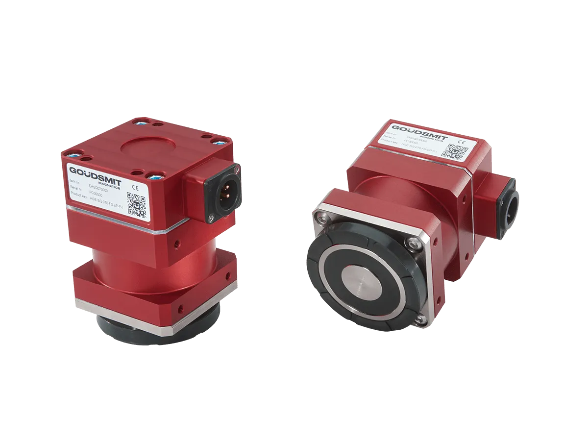 มือจับแม่เหล็กไฟฟ้า E-gripper สำหรับแขนหุ่นยนต์ในโรงงานอัจฉริยะ Smart Factory