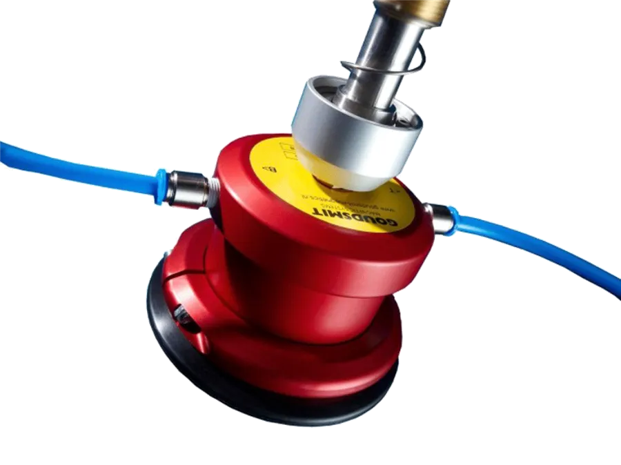 มือจับระบบผสม MagVacu (Magnetic + Vacuum) สำหรับหยิบชิ้นงานเหล็ก สแตนเลส และอลูมิเนียมในเครื่องเดียว