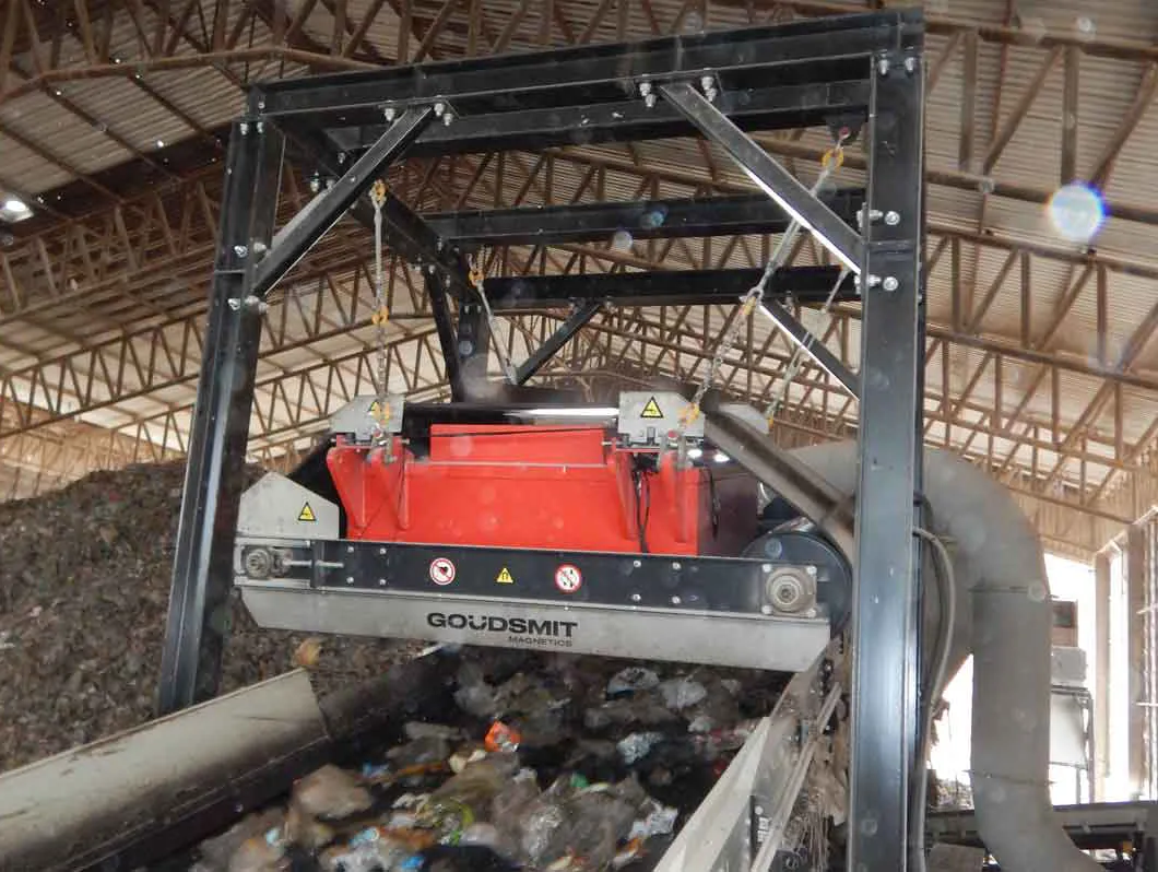 Goudsmit electro overbelt magnet